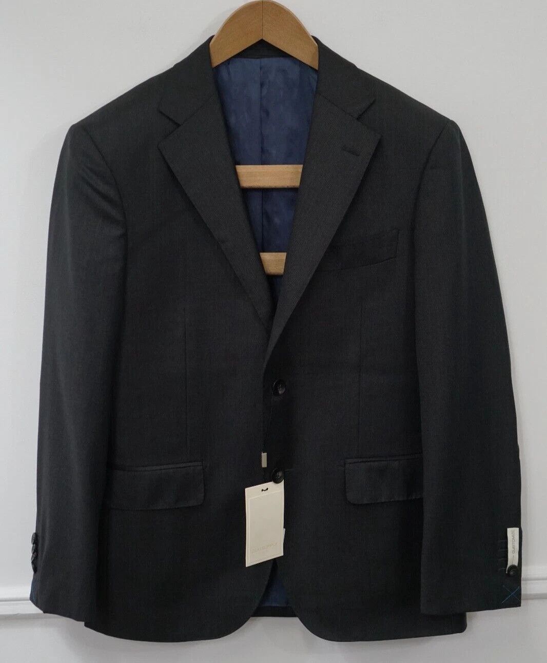 Suitsupply Men Suitsupply Blazer Napoli Grey Wool S110 Zignone UK/US42L Size 42L - 1 Thumbnail