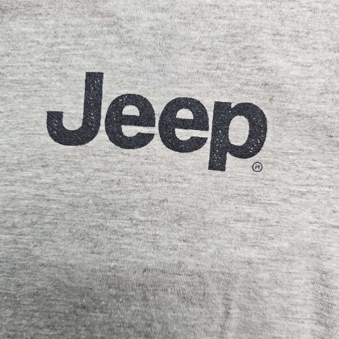 Jeep Jeep USA T-shirt Men MD Tee Shirt Back Print Gray Shirt Tee Regular Medium White? Size US M / EU 48-50 / 2 - 6 Thumbnail