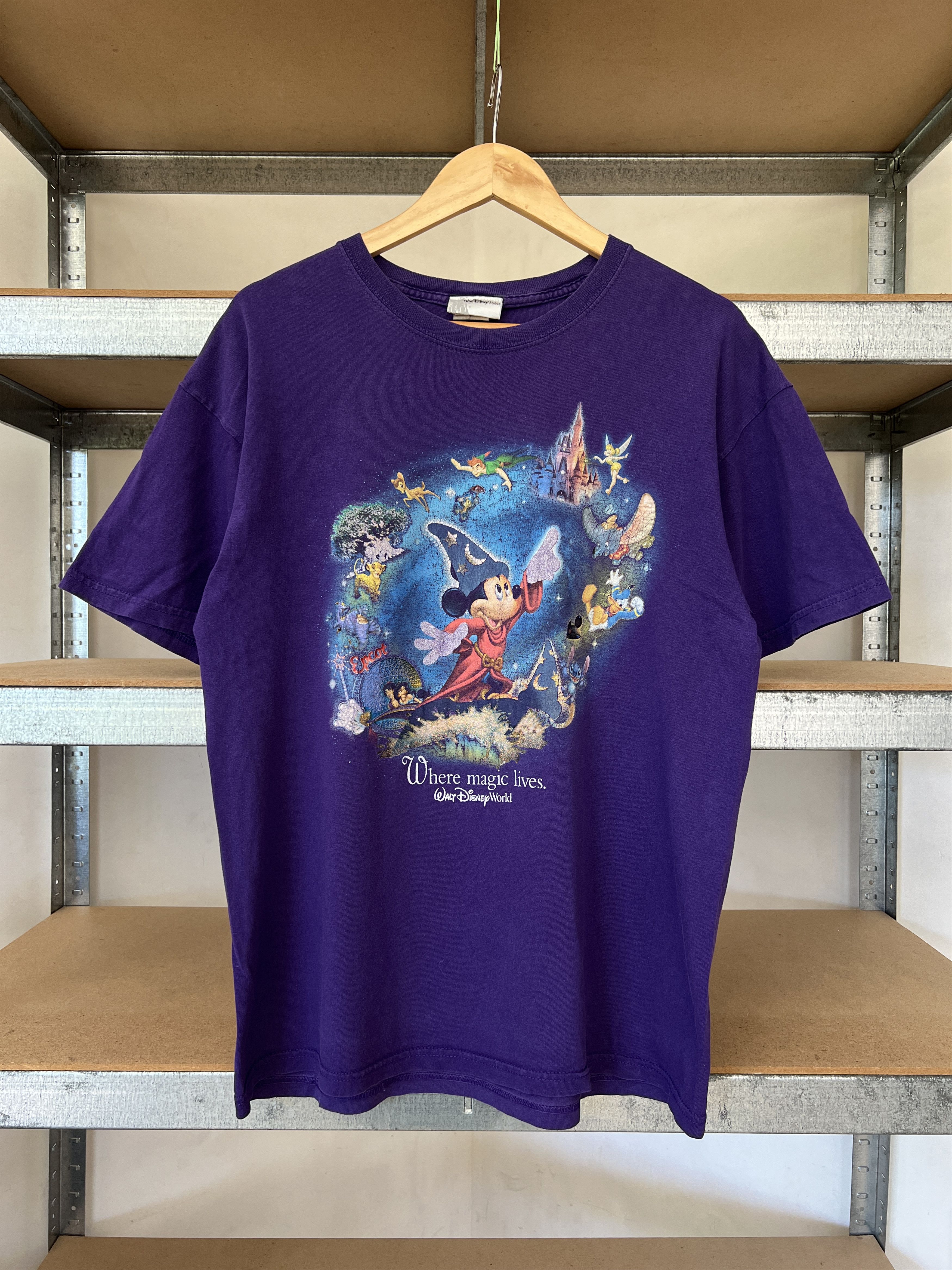 Cartoon Network Vintage 90s Walt Disney World Cartoons Disneyland T-shirt Size US L / EU 52-54 / 3 - 1 Thumbnail