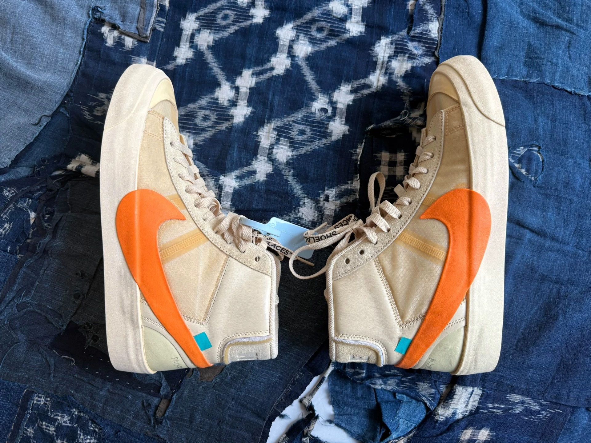 Nike × Off-White OFF-WHITE x Nike Blazer 'All Hallows Eve' OG 9.5 Size US 9.5 / EU 42-43 - 4 Thumbnail