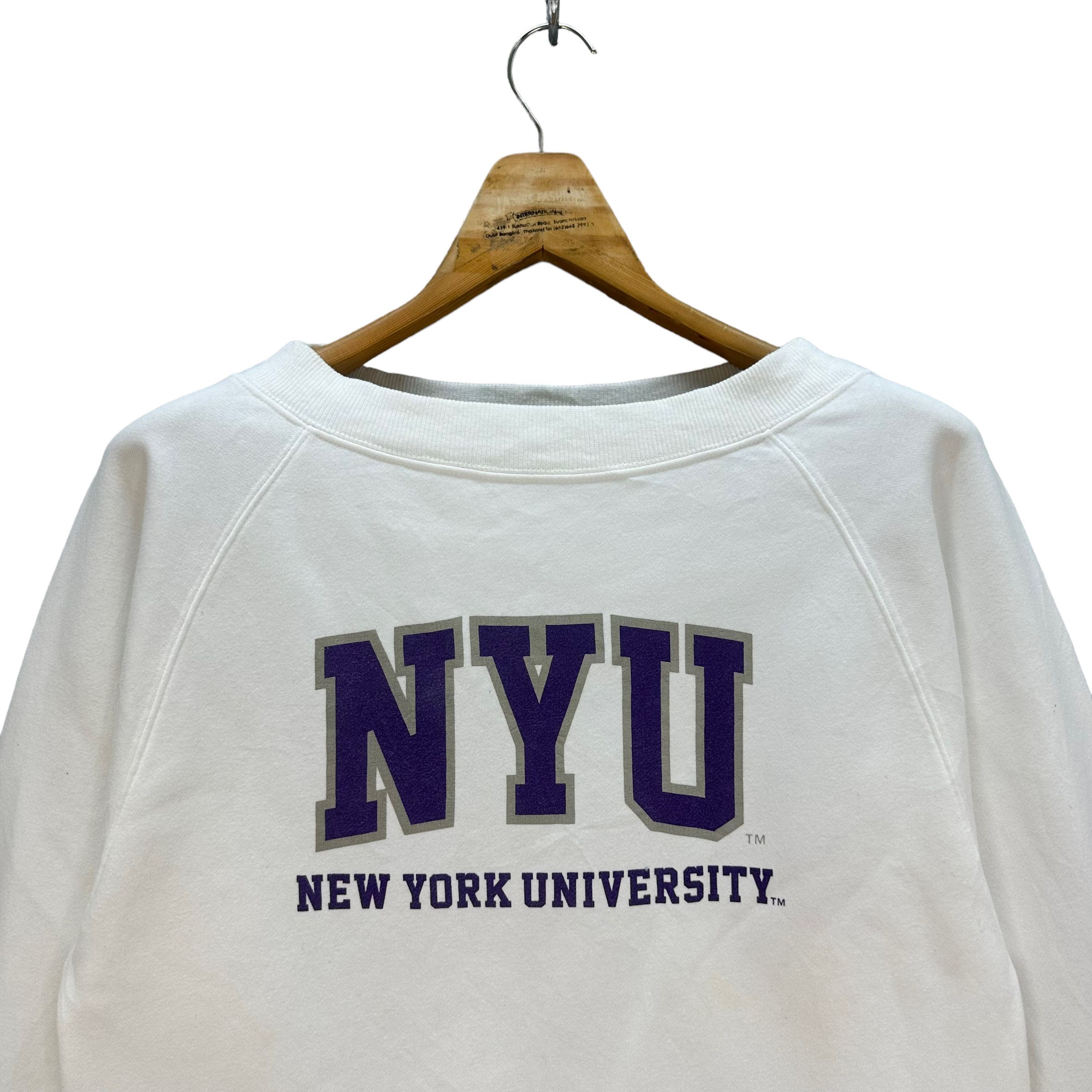 Other NEW YORK UNIVERSITY BIG LOGO SWEATSHIRTS #8128-204 Size M / US 6-8 / IT 42-44 - 2 Thumbnail