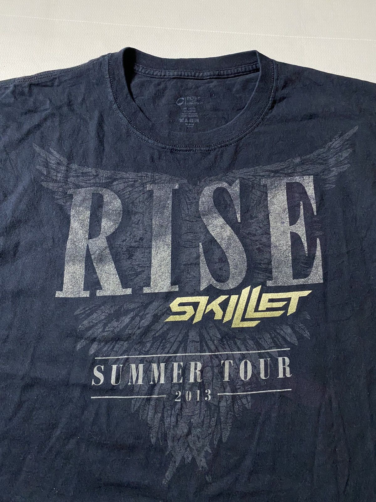 Band Tees Skillet “Rise” Summer Tour 2013 Size US XL / EU 56 / 4 - 2 Thumbnail