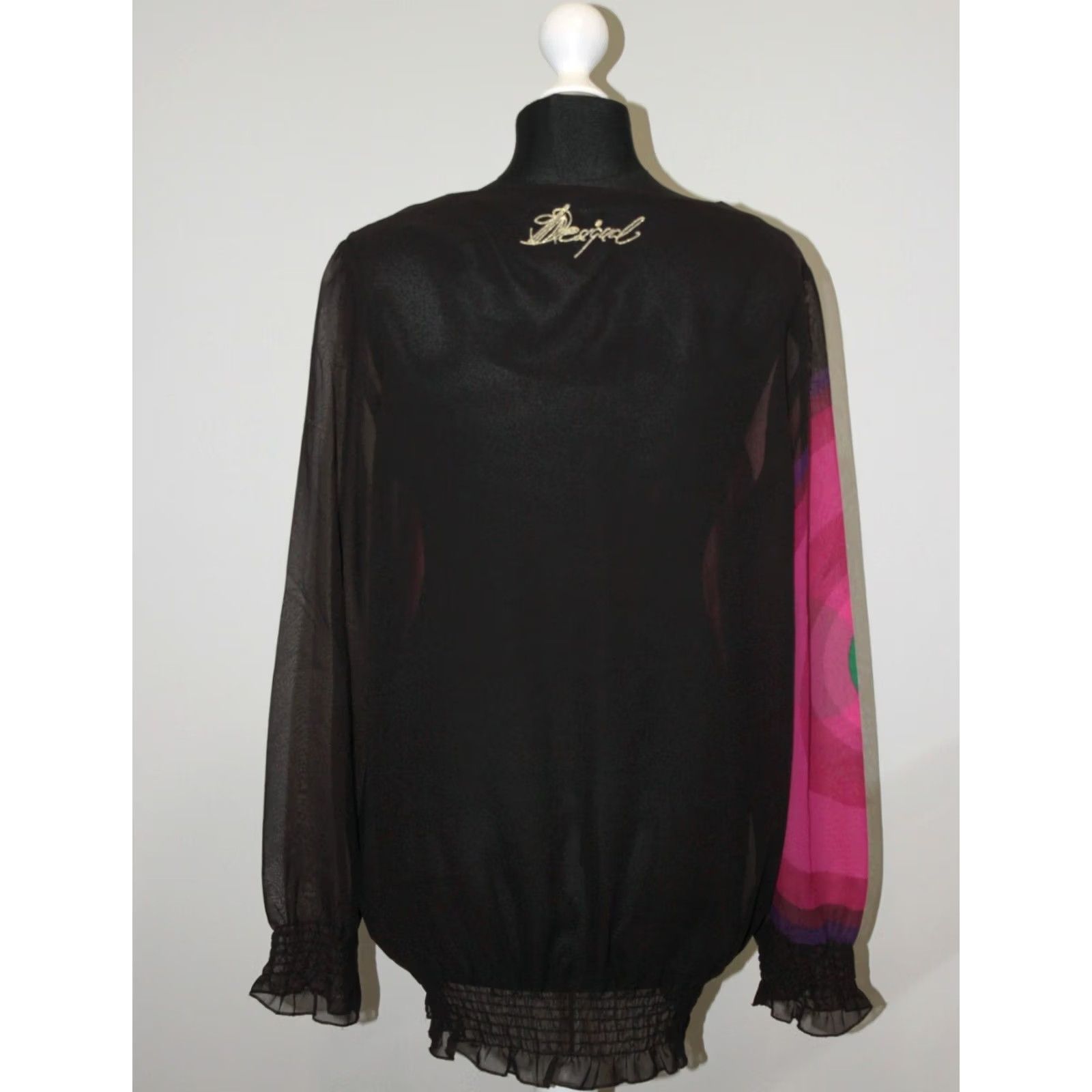 Desigual Desigual Elisabeth shirt Blouse Size XL womens Multicoloured Size XL / US 12-14 / IT 48-50 - 4 Thumbnail