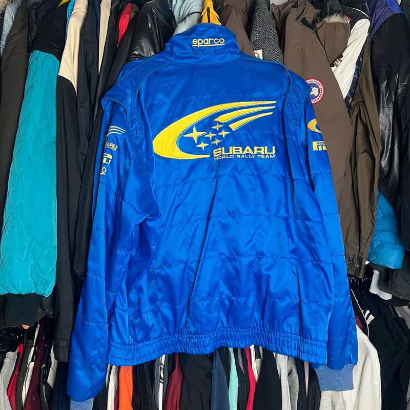 Vintage 90’s Subaru Sparco World Rally Vintage Racing Jacket Size L Size US L / EU 52-54 / 3 - 2 Thumbnail