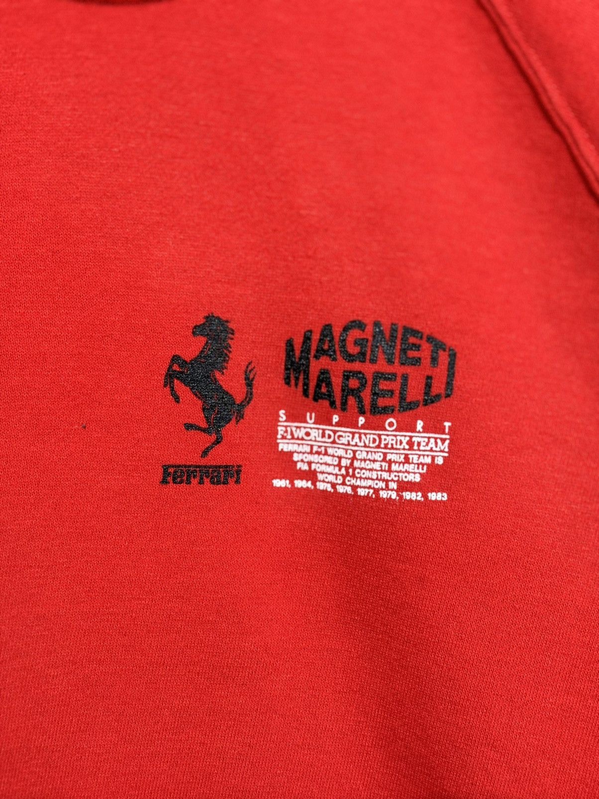 Ferrari 🚨FINAL DROP🚨Ferrari Magneti Marelli F1 World Grand Prix Size US M / EU 48-50 / 2 - 4 Thumbnail