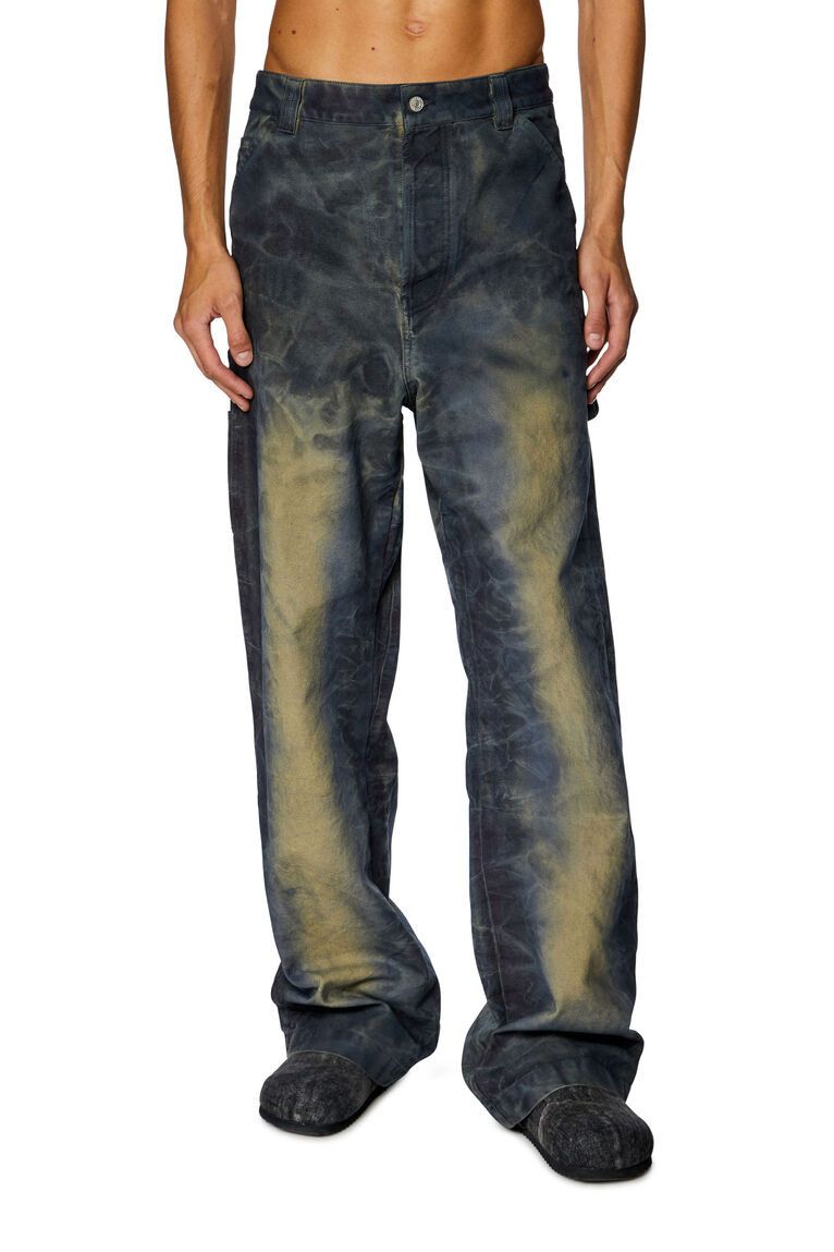 Diesel NEW Diesel P-Livery Utility Trousers - Medium - Dark Blue Size US 32 / EU 48 - 2 Thumbnail