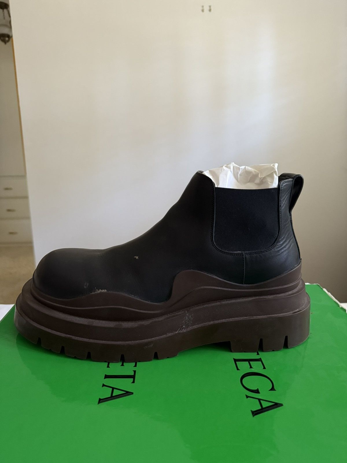 Bottega Veneta Bottega Veneta Tire Boots Size US 10 / EU 43 - 2 Thumbnail