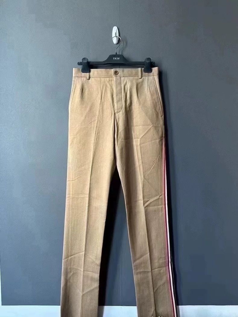 Thom Browne Wool Striped Casual Pants - dmc
