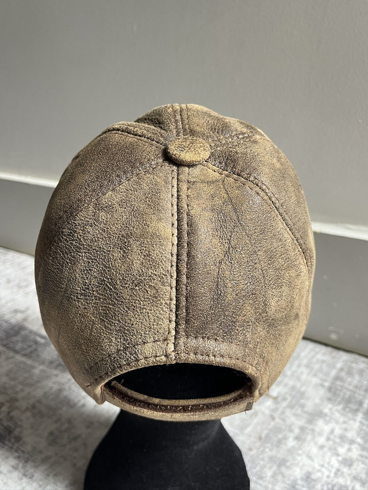 Other Vintage Distressed Leather Hat (unisex) Size ONE SIZE - 9 Thumbnail