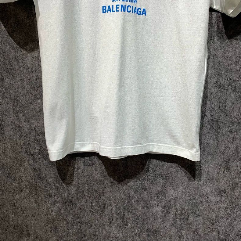 Balenciaga Balenciaga WFP Co-branded Short Sleeve T-Shirt 2502-Nextarr Size US S / EU 44-46 / 1 - 6 Thumbnail