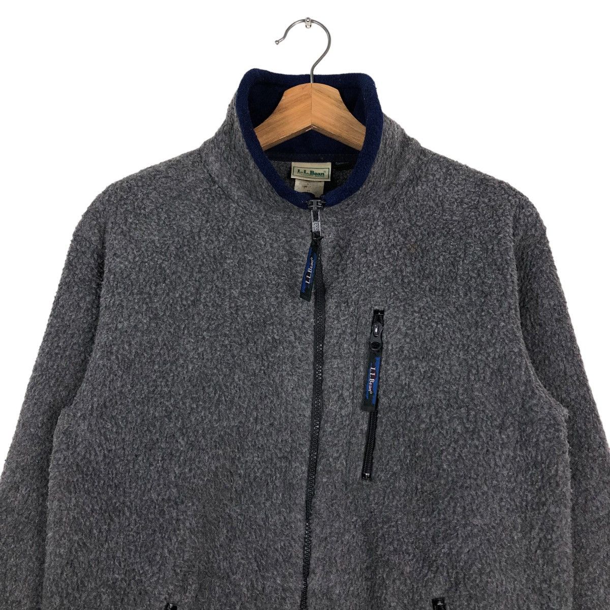 Japanese Brand 🔥Vintage Bomber Jacket Fleece L.L.Bean Freeport Maine Size US M / EU 48-50 / 2 - 3 Thumbnail