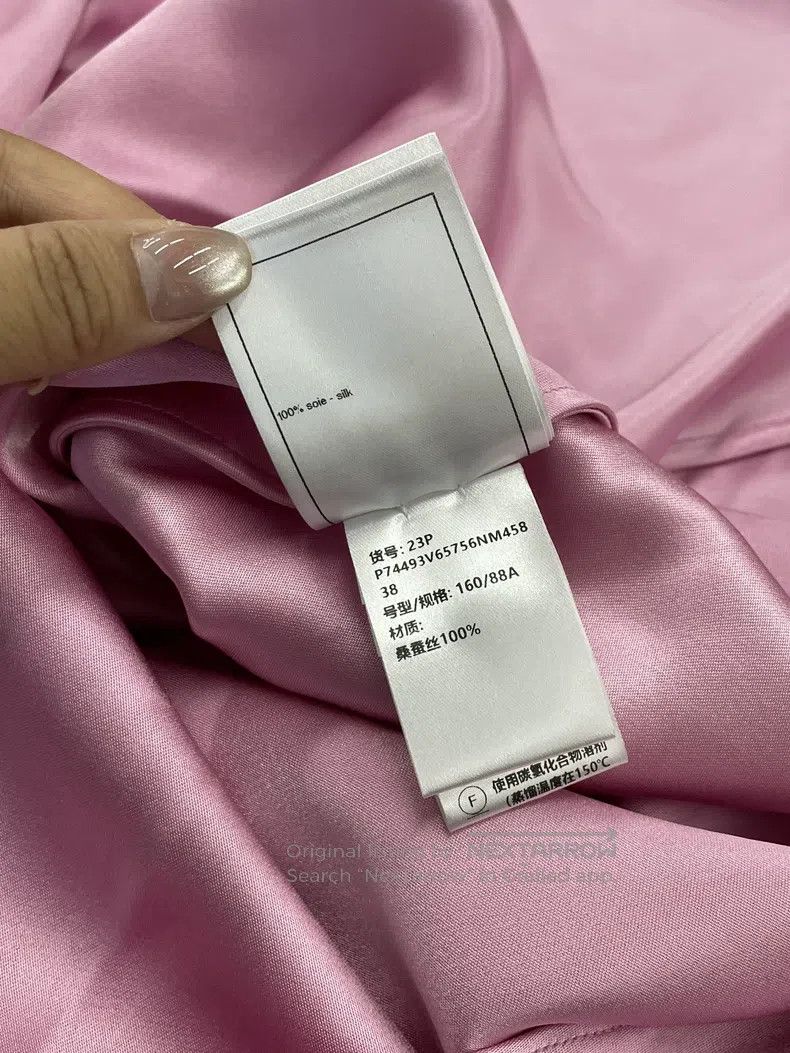 Chanel Chanel 23P pink silk satin dress Size XS / US 0-2 / IT 36-38 - 7 Thumbnail