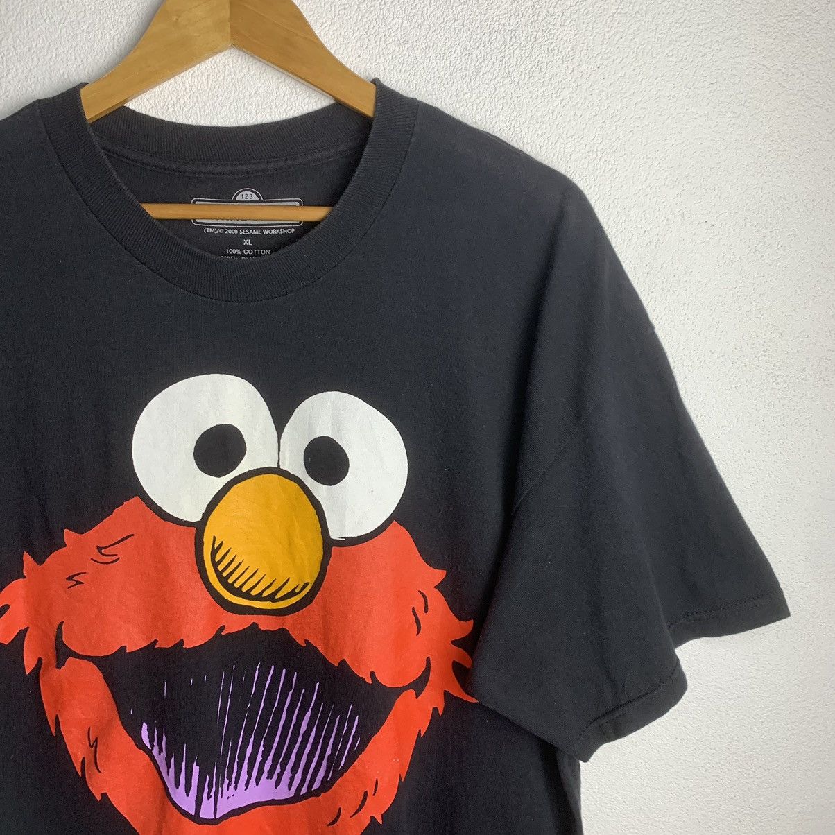 Cartoon Network Rare Vintage Sesame Street T-Shirt Big Print Size US XL / EU 56 / 4 - 5 Thumbnail