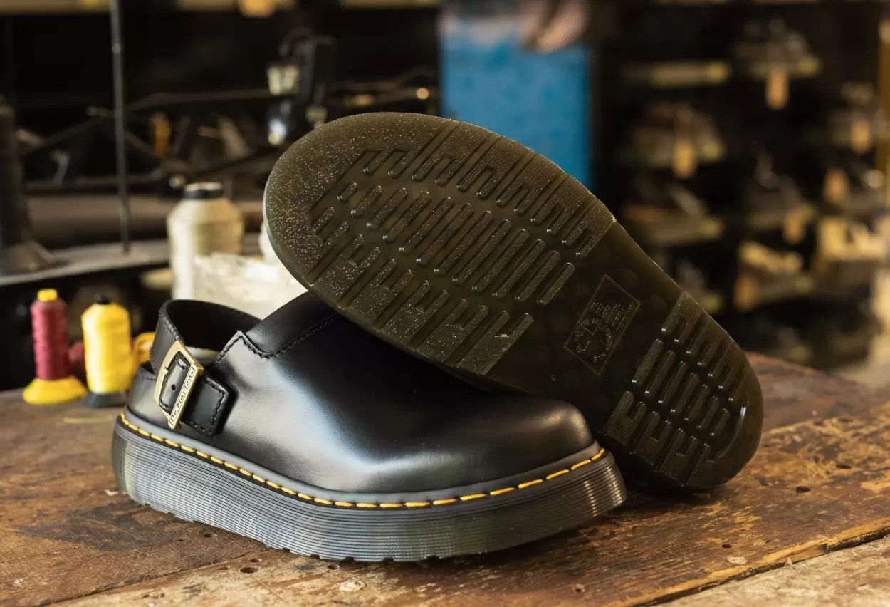 Dr. Martens DR. MARTENS LAKETEN ATLAS SLINGBACK PLATFORM MULES Size US 7 / EU 40 - 7 Thumbnail