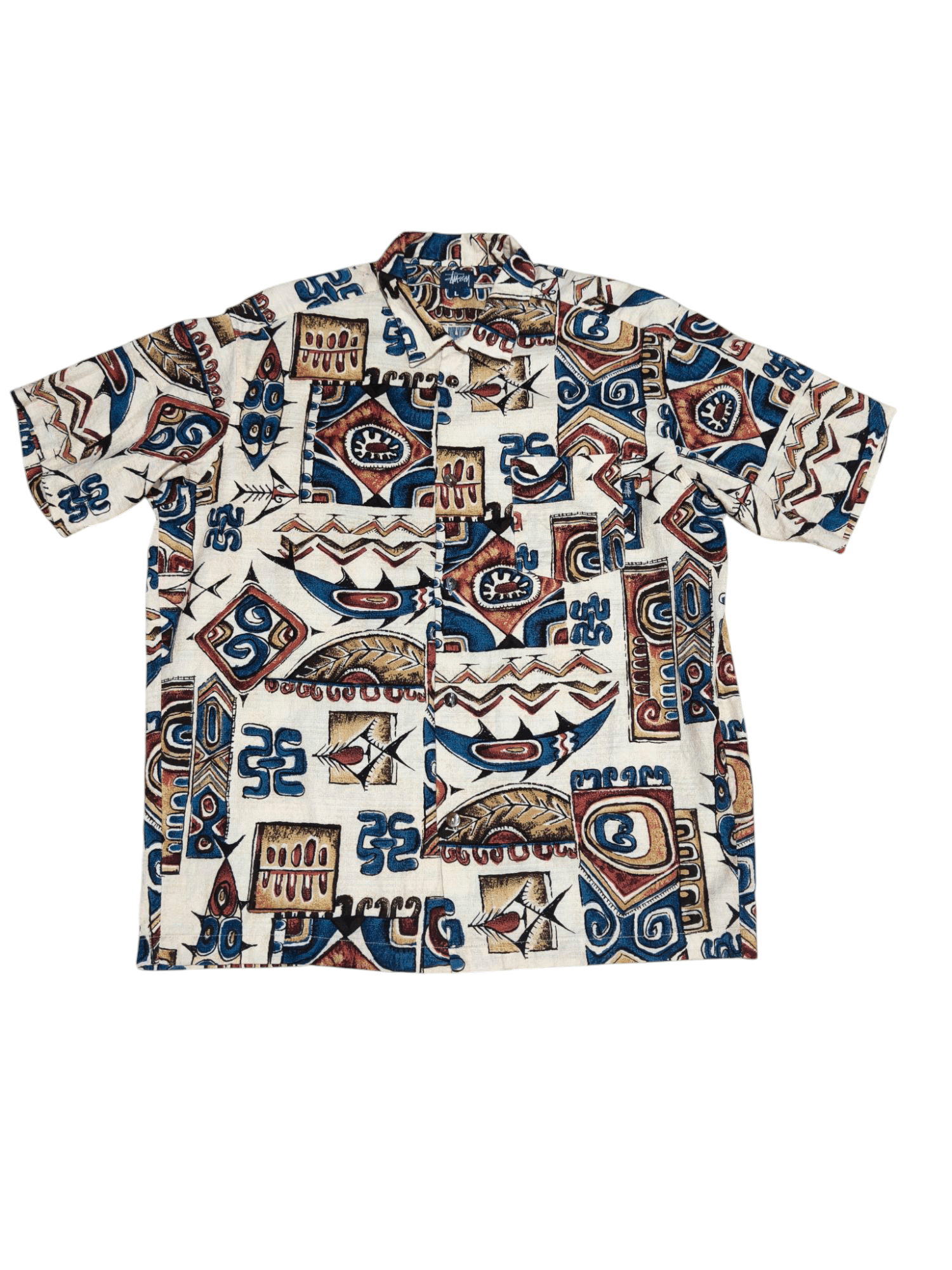 トップス Stussy WRINKLY GINGHAM SS SHIRT Buy Stussy Wrinkly Gingham Short-Sleeve Shirt 'Dusty Rose