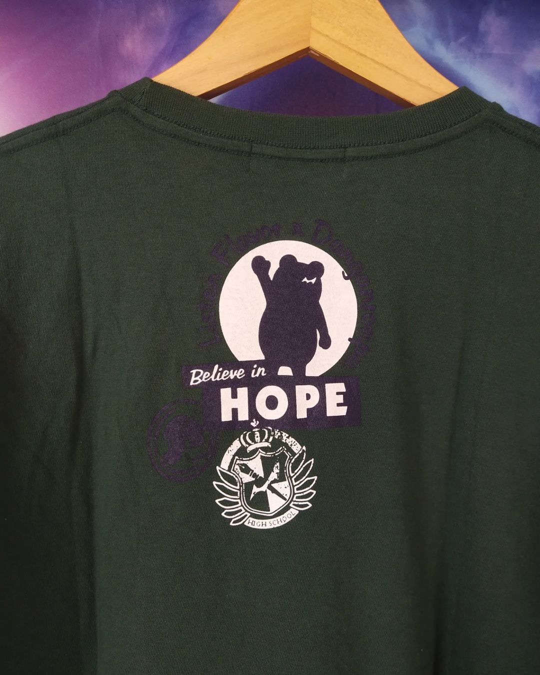 Anime × Japanese Brand Danganronpa Ultimate Makoto Naegi Anime Game Tees Size US M / EU 48-50 / 2 - 3 Thumbnail