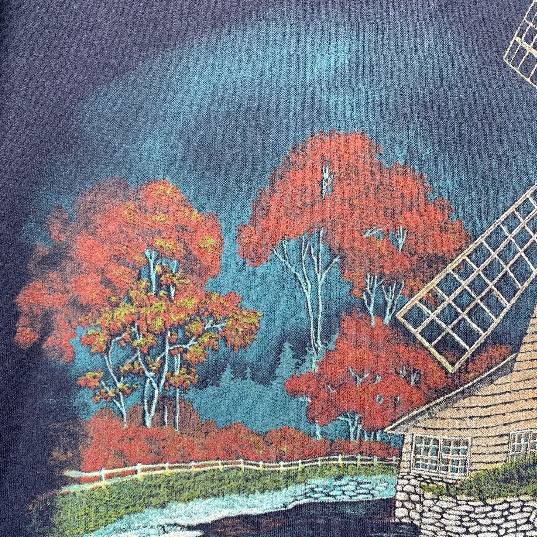 Vintage VINTAGE Nutcracker Sweatshirt Unisex Adults Small Blue Crew Neck Pullover Long Sleeve Graphic Print Nature 80s 90s Hiking Outdoor Size US S / EU 44-46 / 1 - 6 Thumbnail