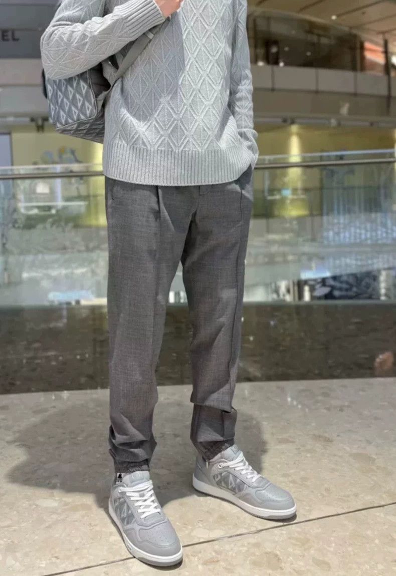 Dior Dior Thousand-bird check casual sweatpants 2502-Nextarrow Size US 28 / EU 44 - 6 Thumbnail