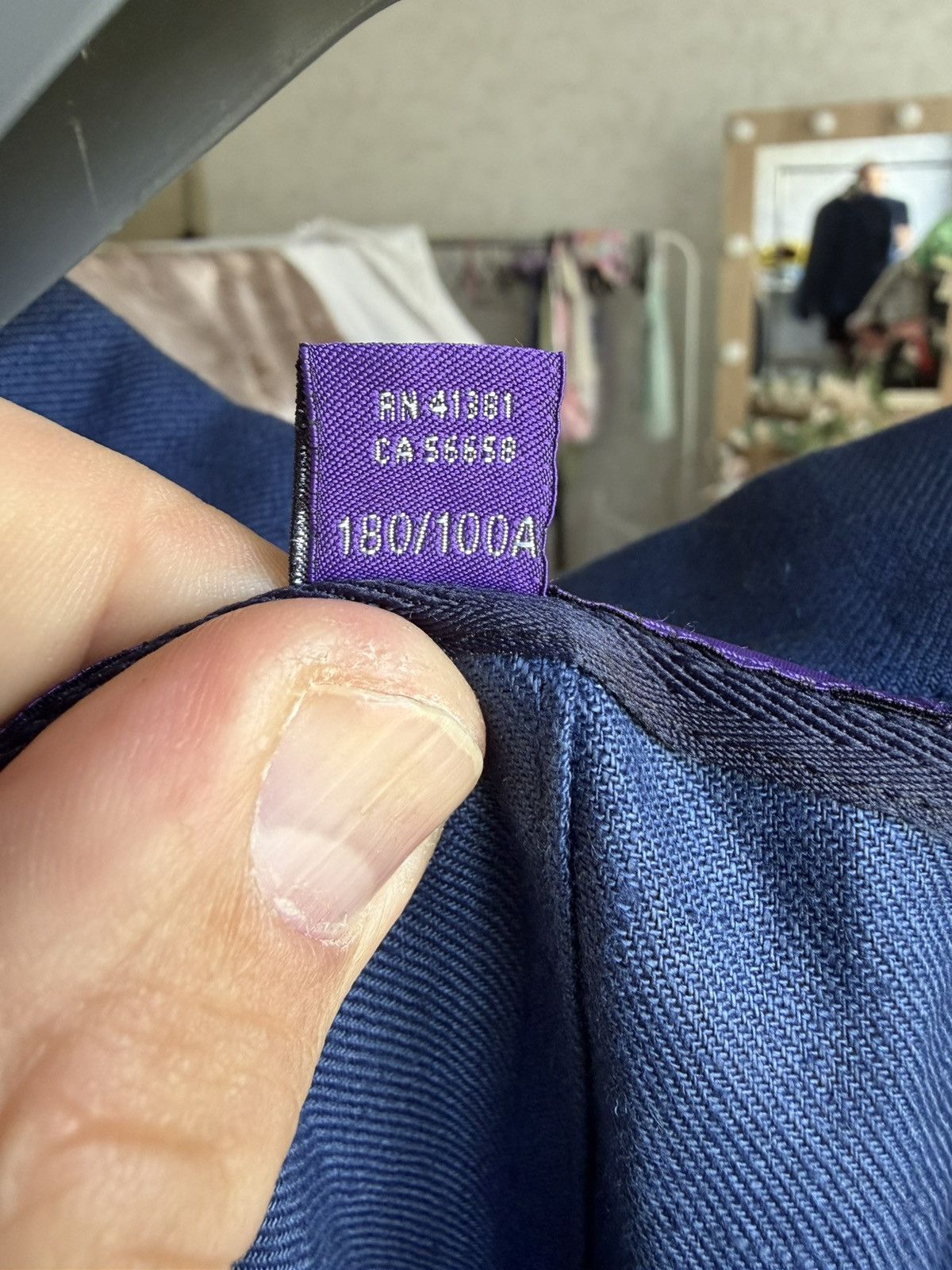 Ralph Lauren Purple Label Ralph Lauren Purple Label Linen Toggle Jacket Asher Slub Size US L / EU 52-54 / 3 - 11 Thumbnail