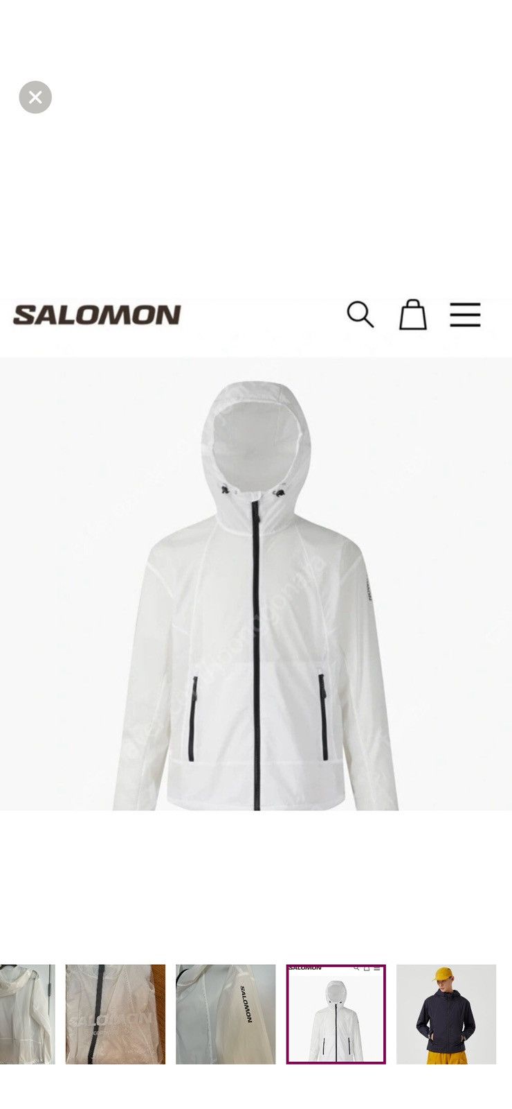 Salomon Salomon windbreaker literidge light-ridge large Size US L / EU 52-54 / 3 - 8 Thumbnail