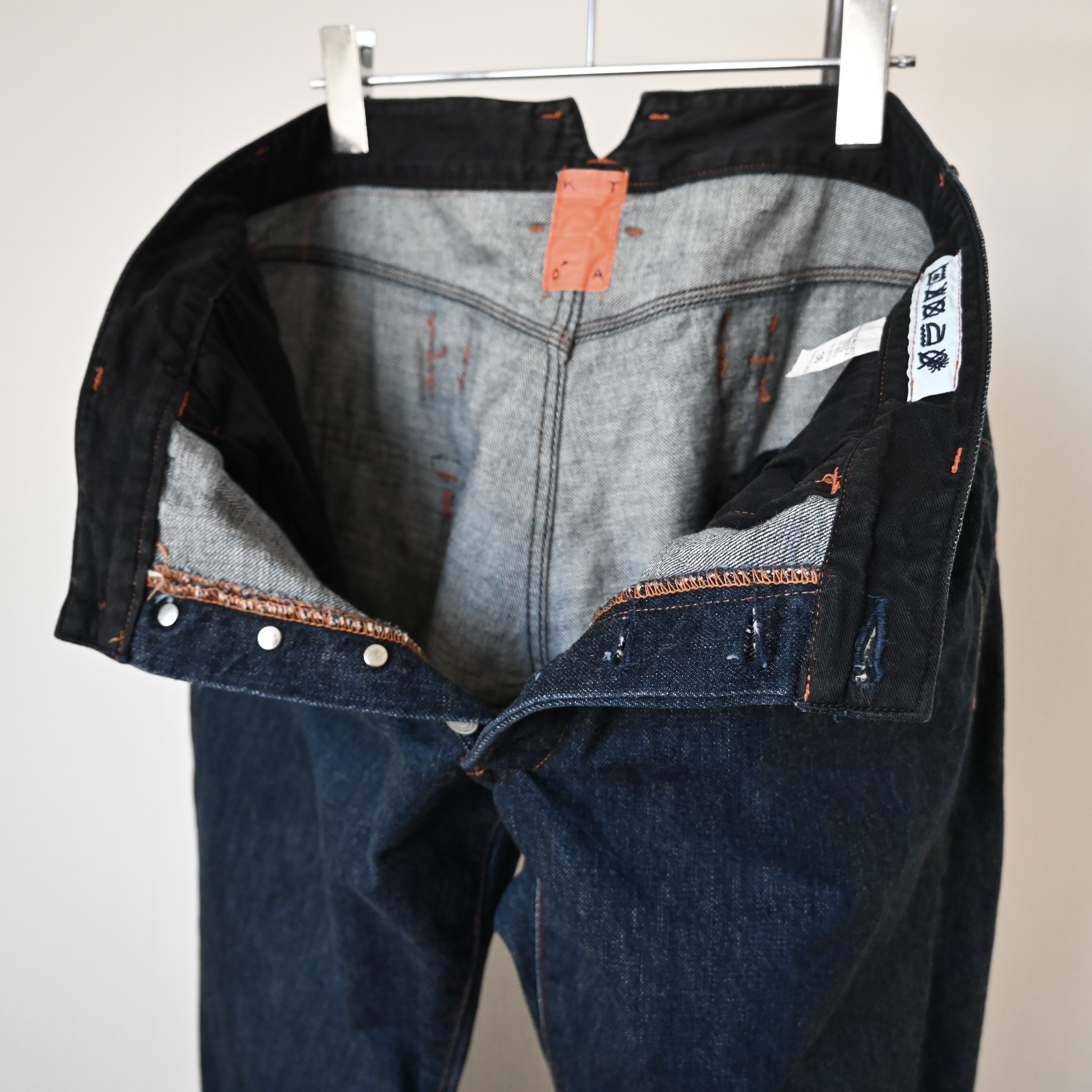 KATO KATO buckle-back rigid denim jeans made in Japan Size US 34 / EU 50 - 10 Thumbnail