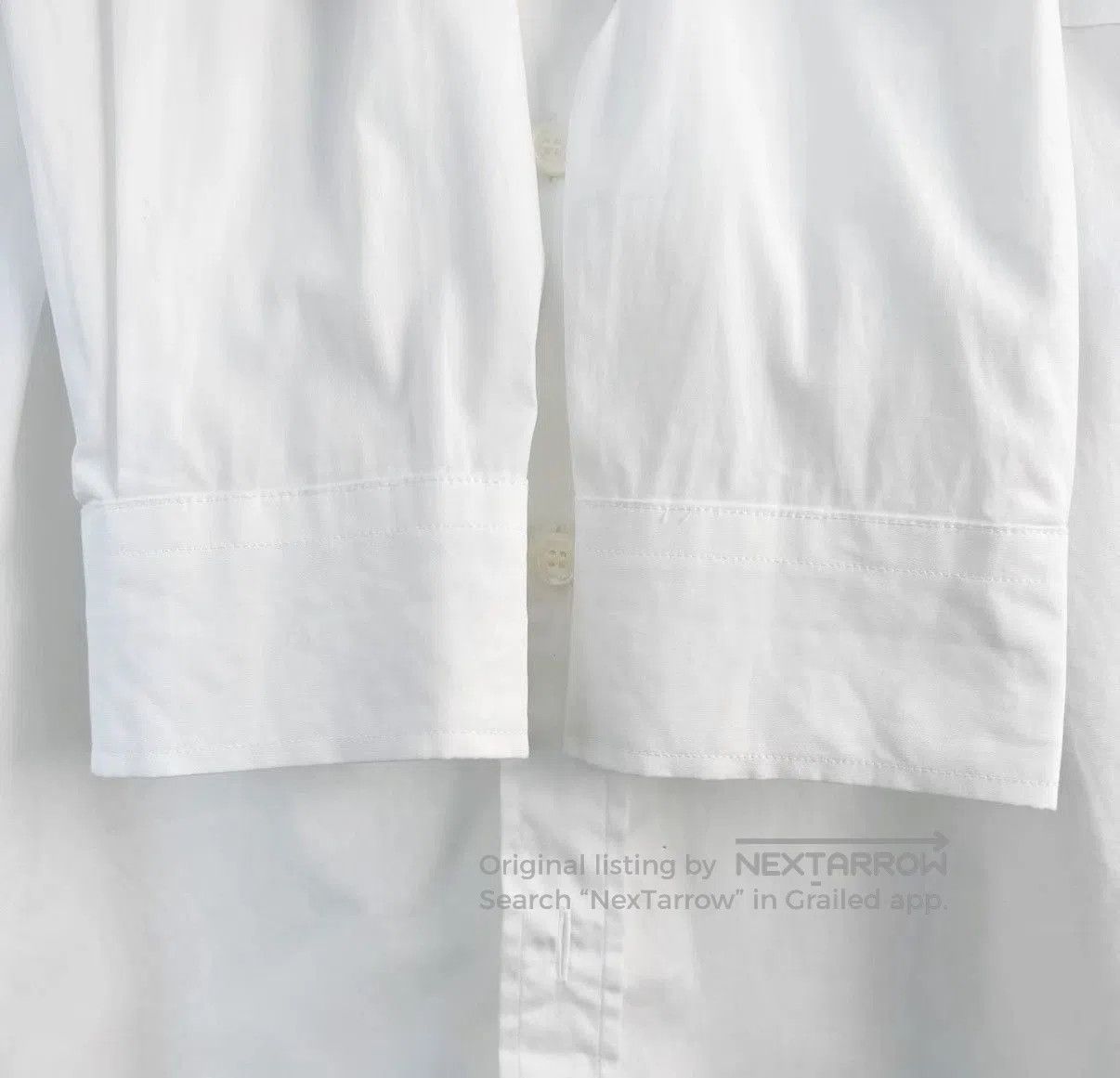 Burberry White Long. Size US M / EU 48-50 / 2 - 5 Thumbnail