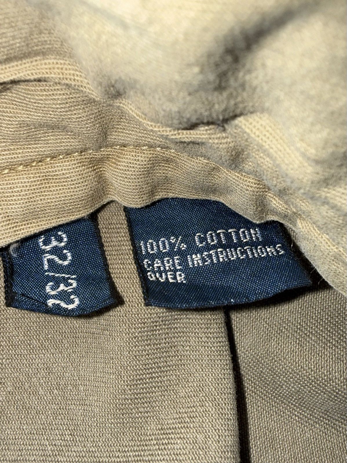 Polo Ralph Lauren Vintage Polo Ralph Lauren 67 Chino Cargo Pants Khaki 32x32 Size US 32 / EU 48 - 8 Thumbnail