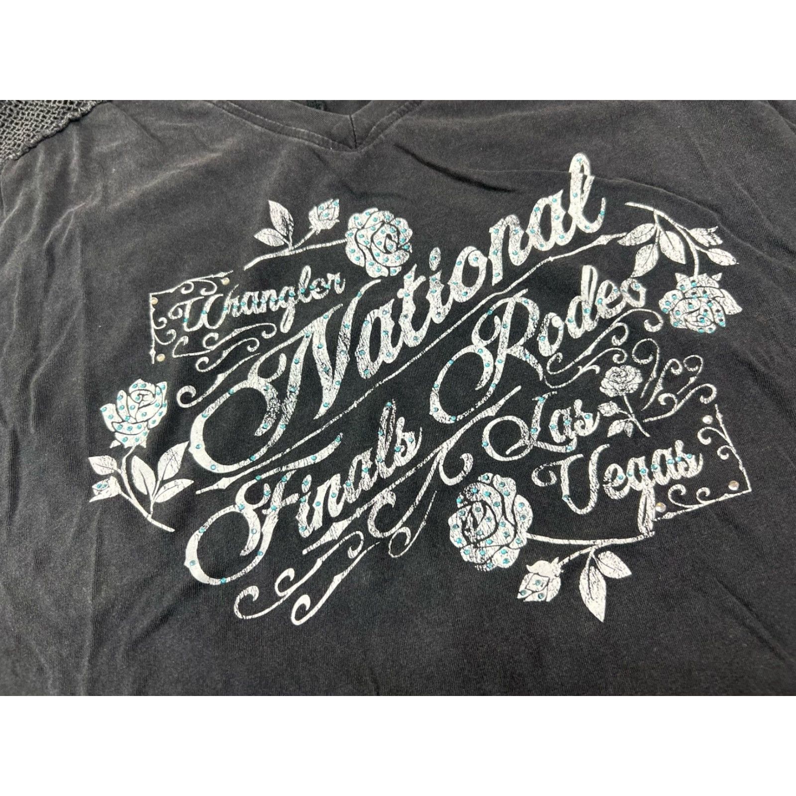 Wrangler Women Wrangler PRCA Pro Rodeo National Finals Las Vegas Shirt Top 2XL Womens Gray Blouse Pro Rodeo Shirt 2XL Size XXL / US 16-18 / IT 52-54 - 5 Thumbnail