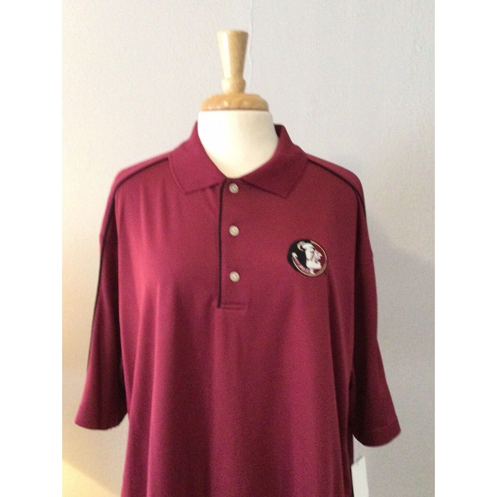 PGA Tour Florida State PGA Tour Polo SZ XXL NWT Size US XXL / EU 58 / 5 - 2 Thumbnail