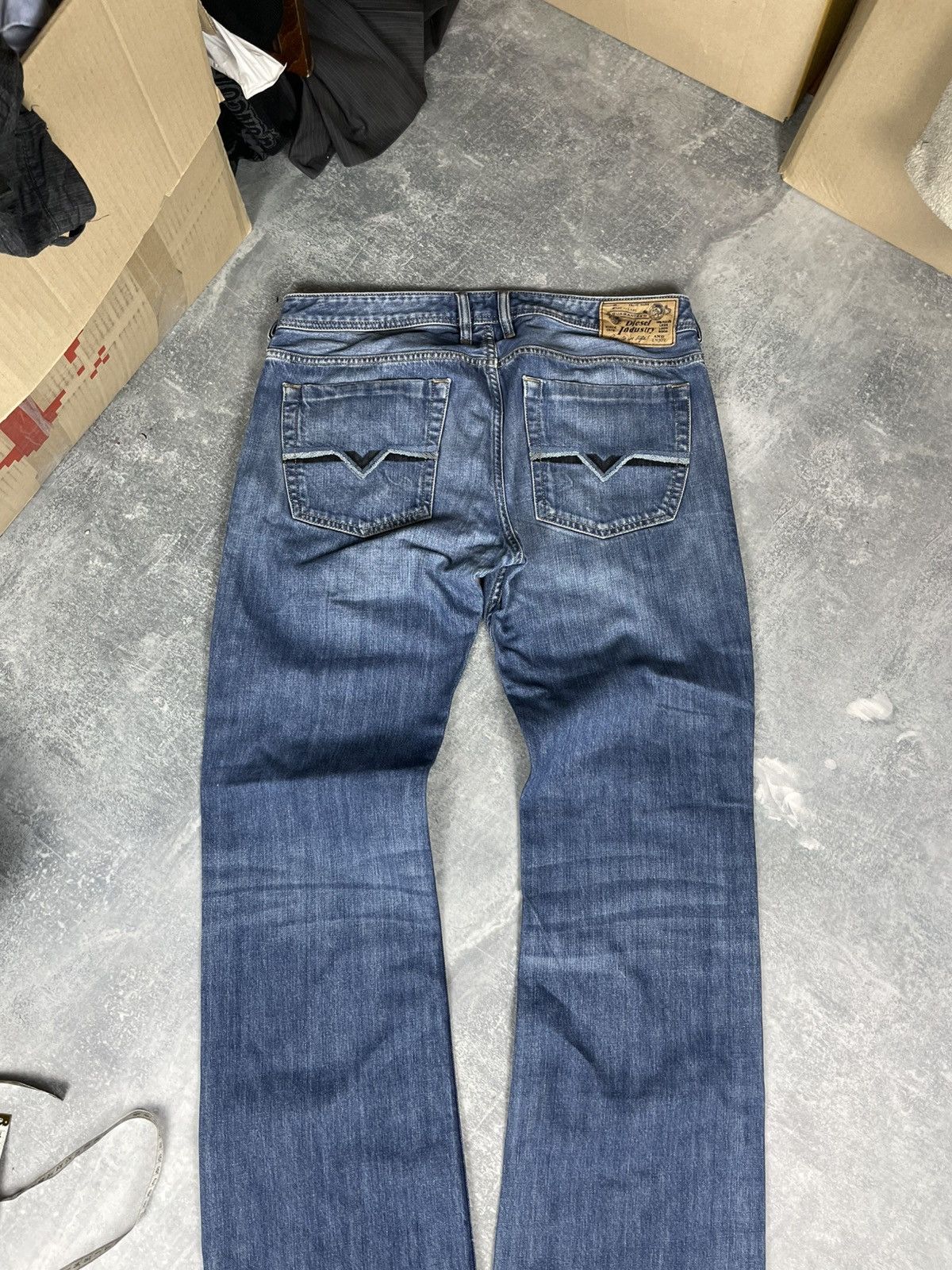 Diesel Crazy flared Diesel Larkee washed denim jeans Size US 34 / EU 50 - 3 Thumbnail
