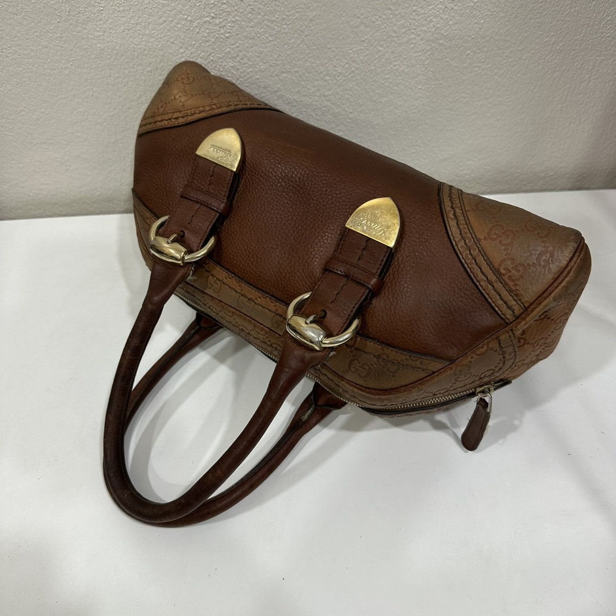 Gucci ‼️LASTDROP‼️ GUCCI BROWN GUCCISSIMA SIGNORIA LARGE DOME BAG Size ONE SIZE - 4 Thumbnail