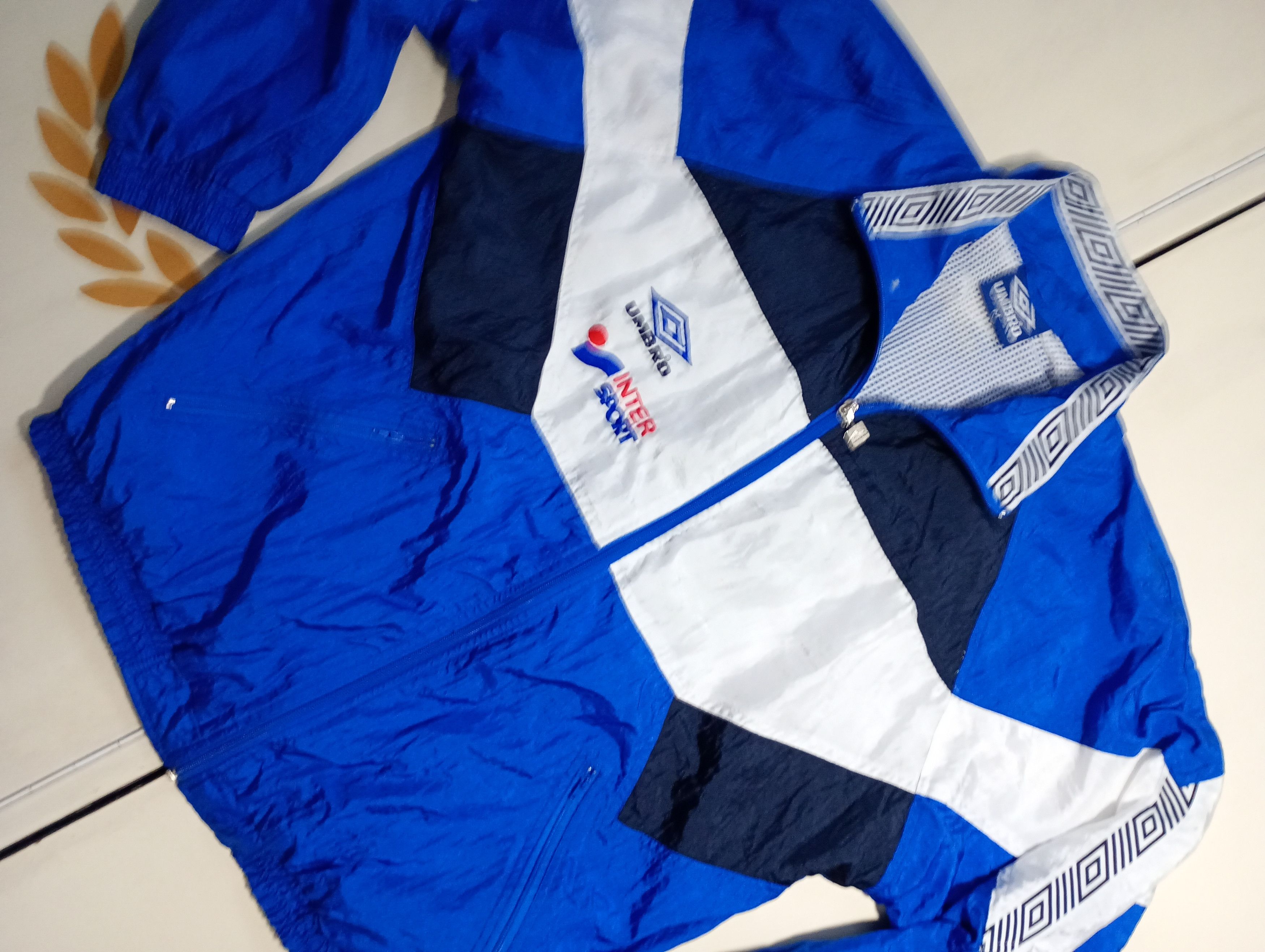Umbro Umbro Inter Sport Track Top Jacket Vintage 90's Size US M / EU 48-50 / 2 - 5 Thumbnail