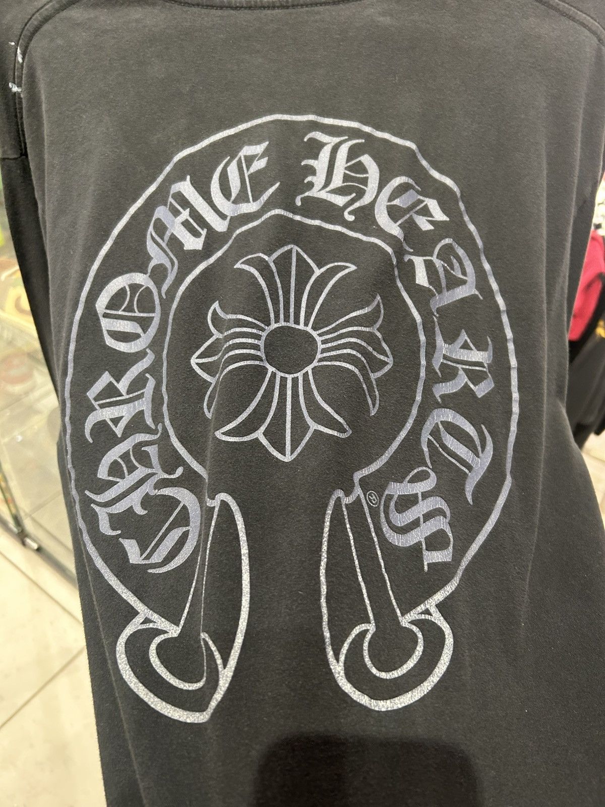 Chrome Hearts Chrome hearts Staff Tee black/silver Size US XL / EU 56 / 4 - 2 Thumbnail