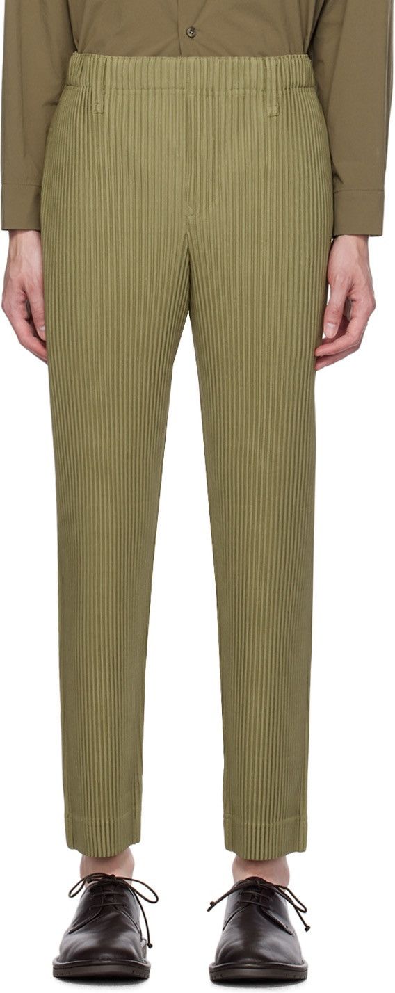 Issey Miyake Homme Plissé Issey Miyake Tailored Pleated Pants - Size 2 Size US 32 / EU 48 - 2 Thumbnail