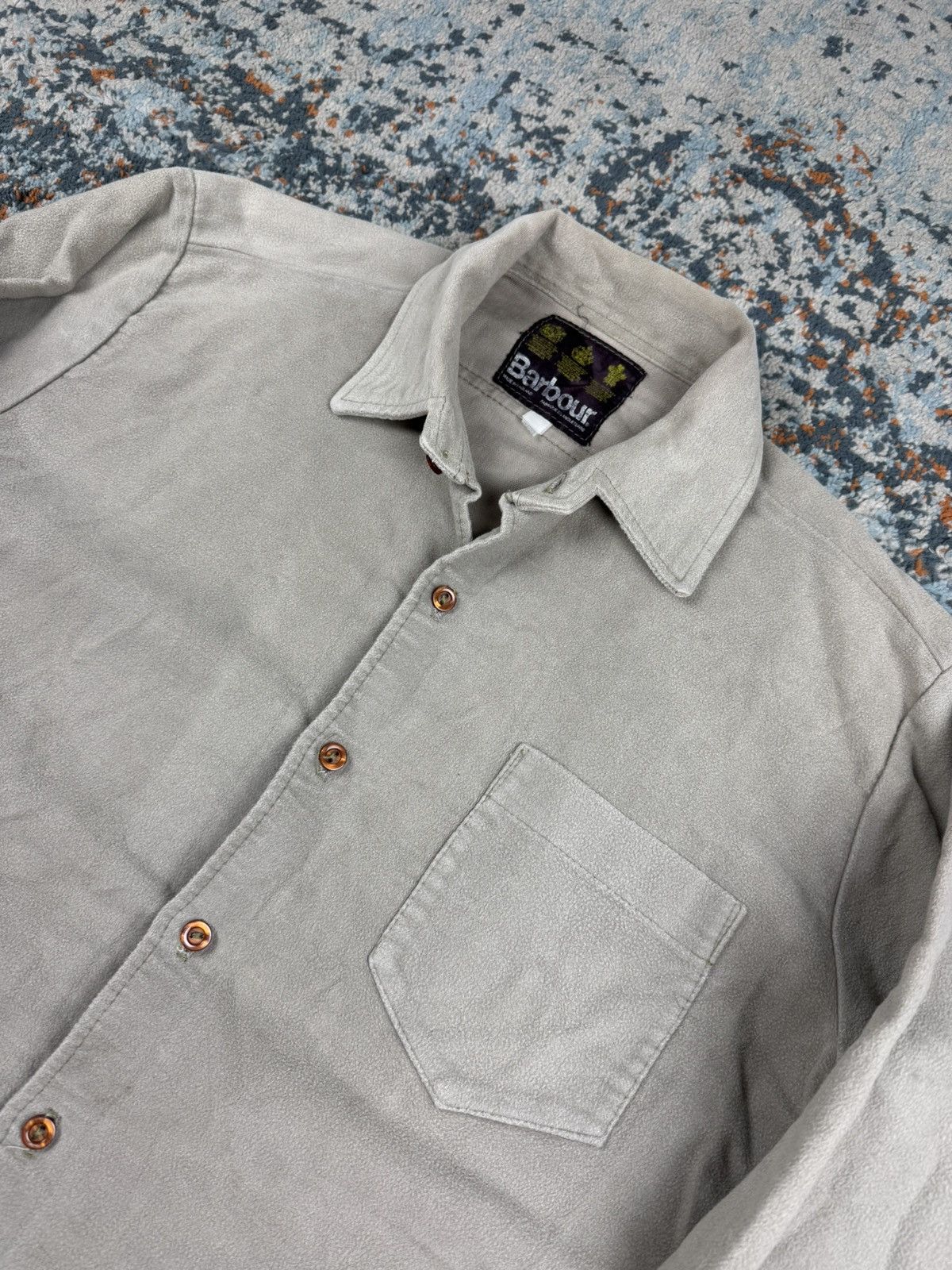 Barbour Vintage Barbour moleskin chore jacket overshirt le laboreur Size US M / EU 48-50 / 2 - 5 Thumbnail