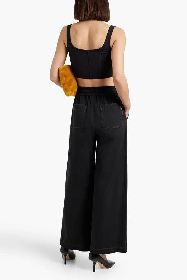 Brunello Cucinelli o1y0825 Bustier in Black Size M / US 6-8 / IT 42-44 - 4 Thumbnail