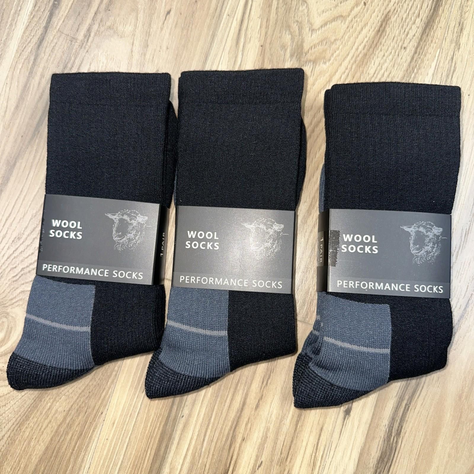 The Unbranded Brand Wool Performance Socks Size XL New Size ONE SIZE - 1 Thumbnail