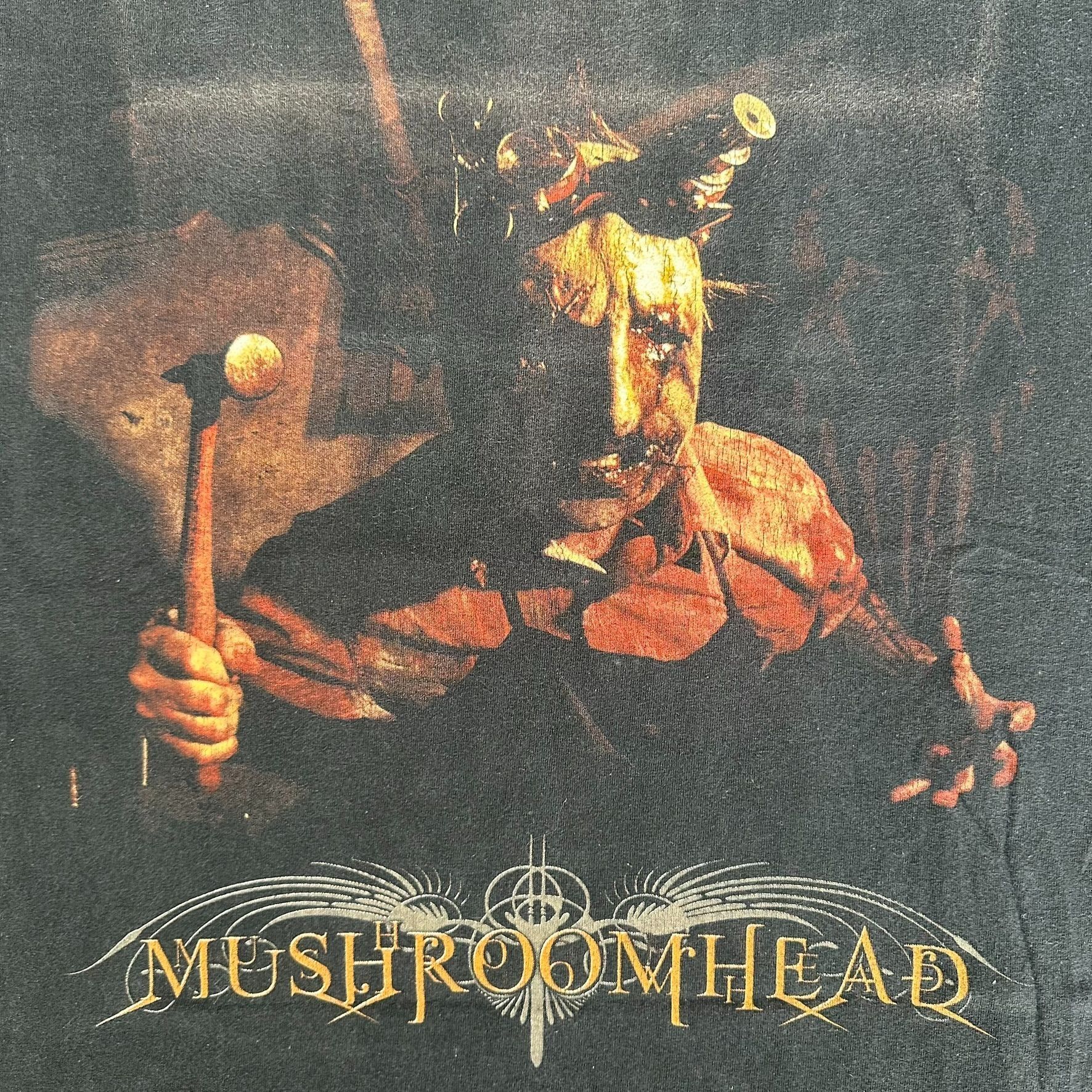 Band Tees Vintage Y2K Mushroomhead T-Shirt Heavy Metal Band Tee Size US M / EU 48-50 / 2 - 2 Thumbnail