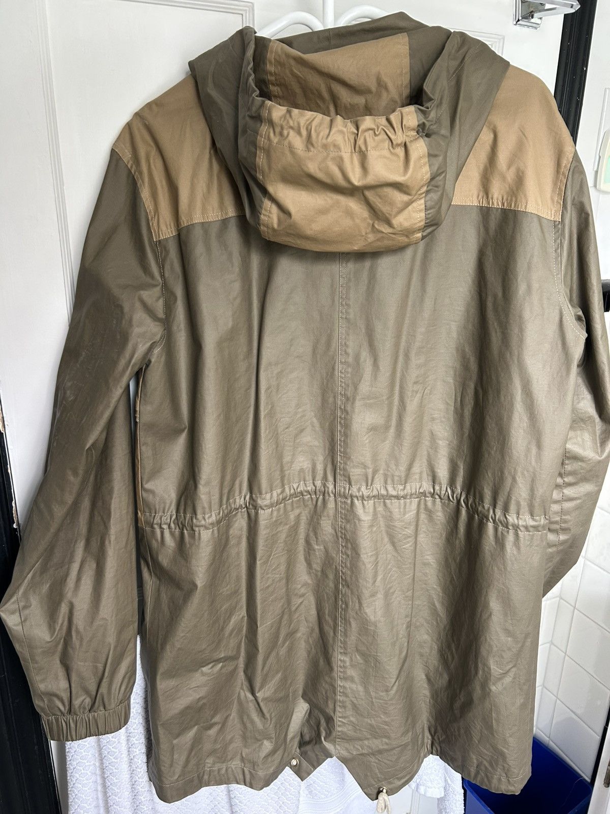 Shades of Grey rain parka