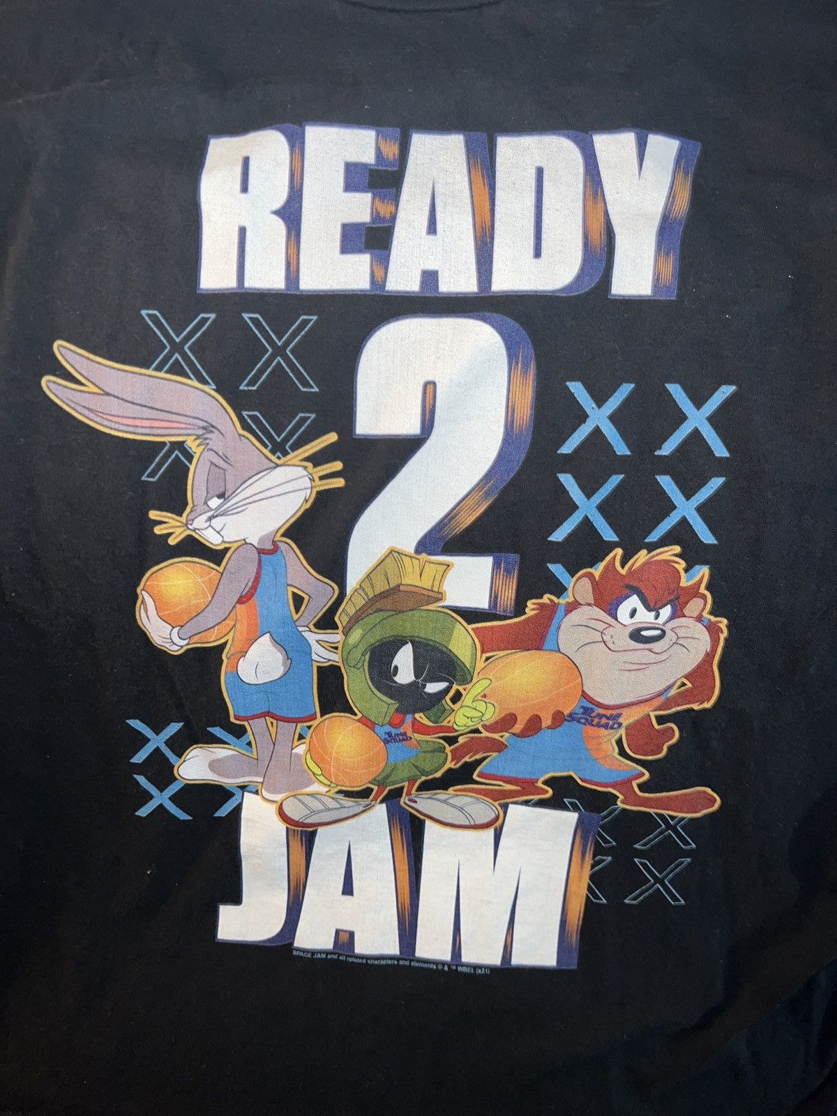 Warner Bros Port & Company Warner Bros. Space Jam Ready 2 Jam Tee Size US L / EU 52-54 / 3 - 2 Thumbnail