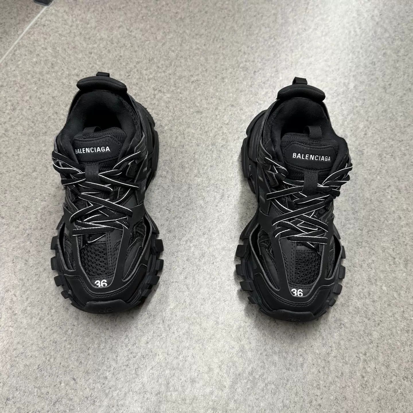 Balenciaga Balenciaga Track Black 36 Mint Original Box Size US 5.5 / IT 35.5 - 5 Thumbnail