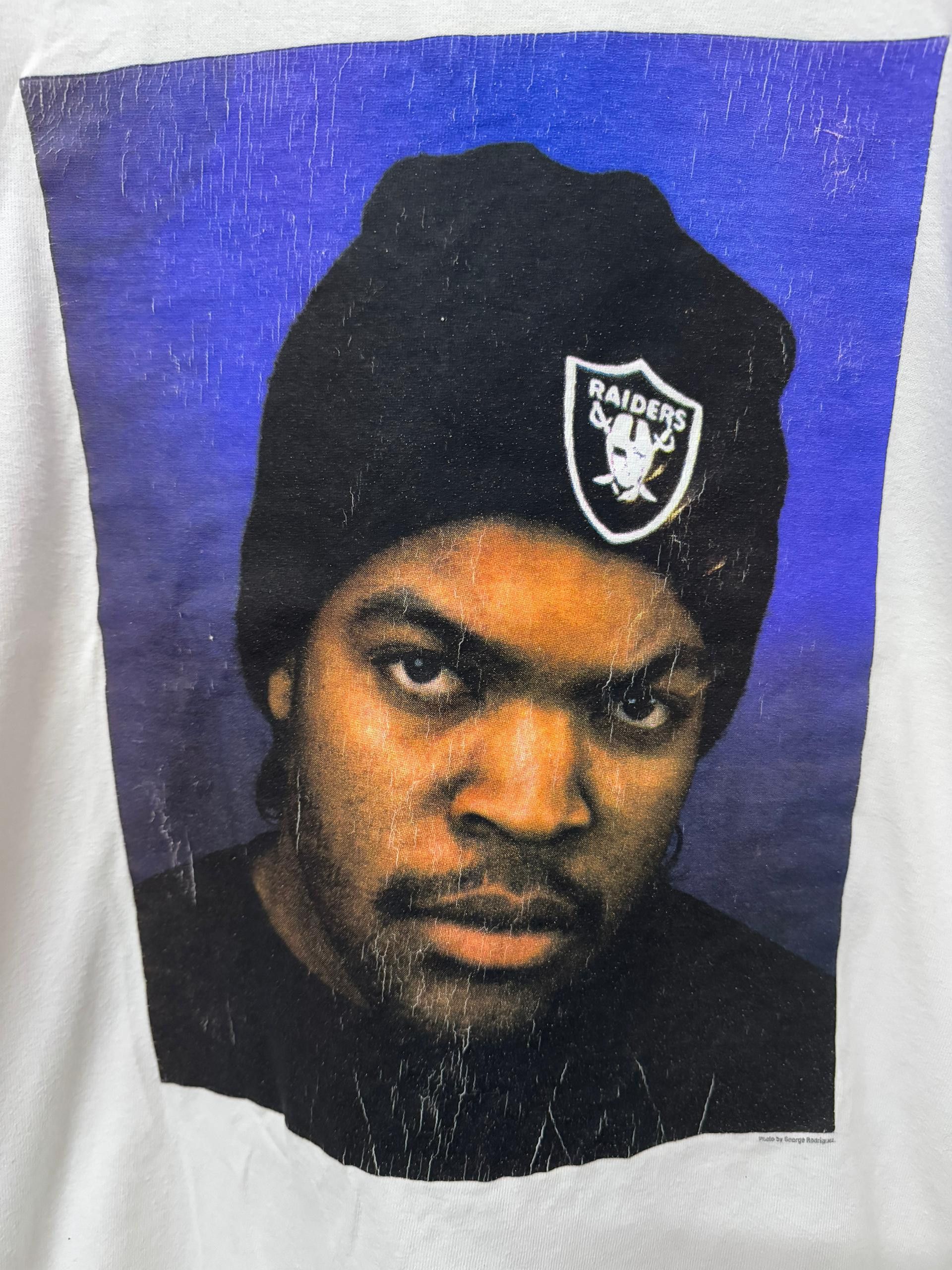 Rap Tees × Vintage Vintage ice cube american rapper rare tee Size US M / EU 48-50 / 2 - 2 Thumbnail