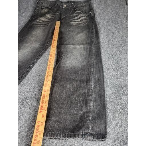 Ecko Unltd. Ecko UNLTD Jeans Men Sz 38X30 Slim Straight Fit Charcoal Ska Size US 38 / EU 54 - 3 Thumbnail