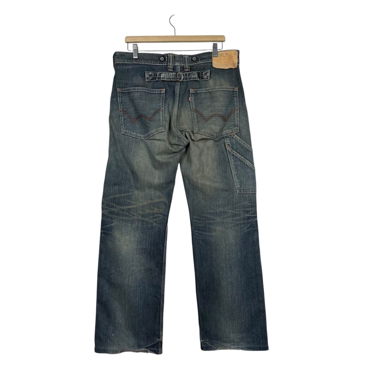Edwin Vintage Edwin Lot 405 Distressed Denim Jeans Size US 34 / EU 50 - 7 Thumbnail