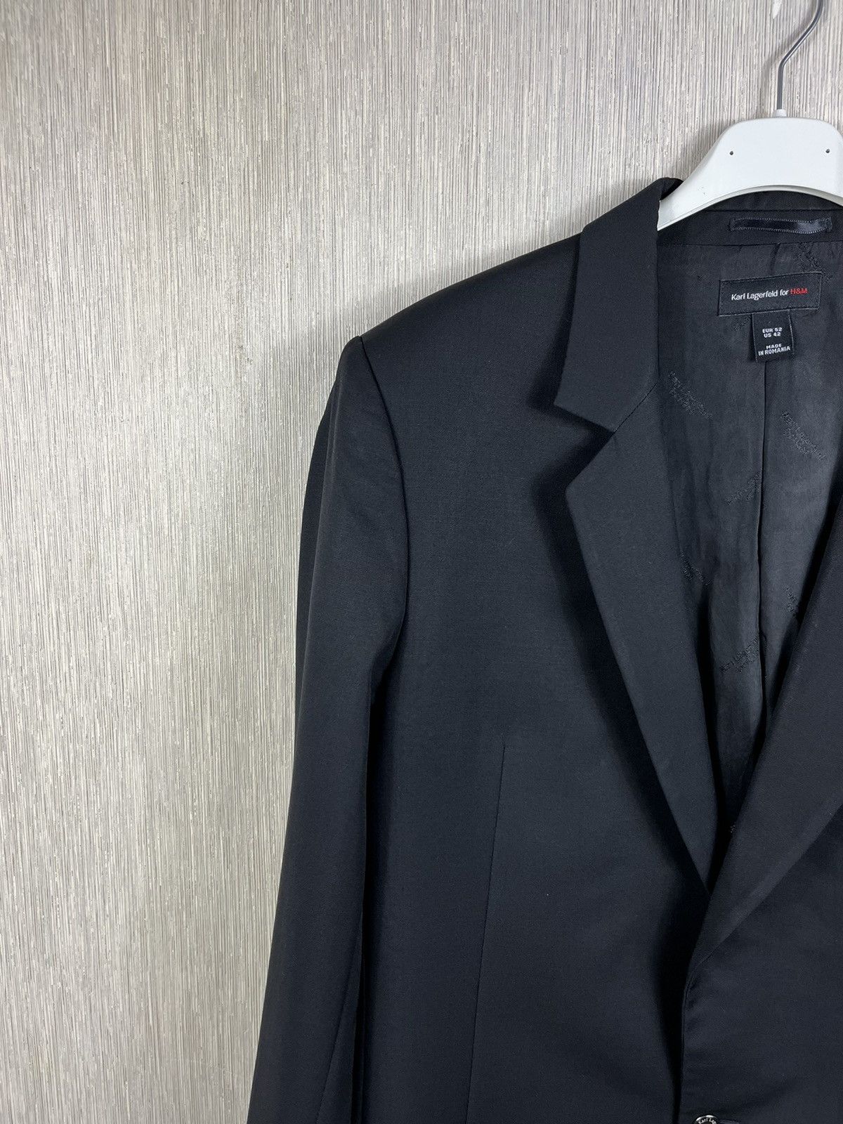 Karl Lagerfeld Karl Lagerfeld for H&M single button blazer jacket vintage Size US L / EU 52-54 / 3 - 4 Thumbnail