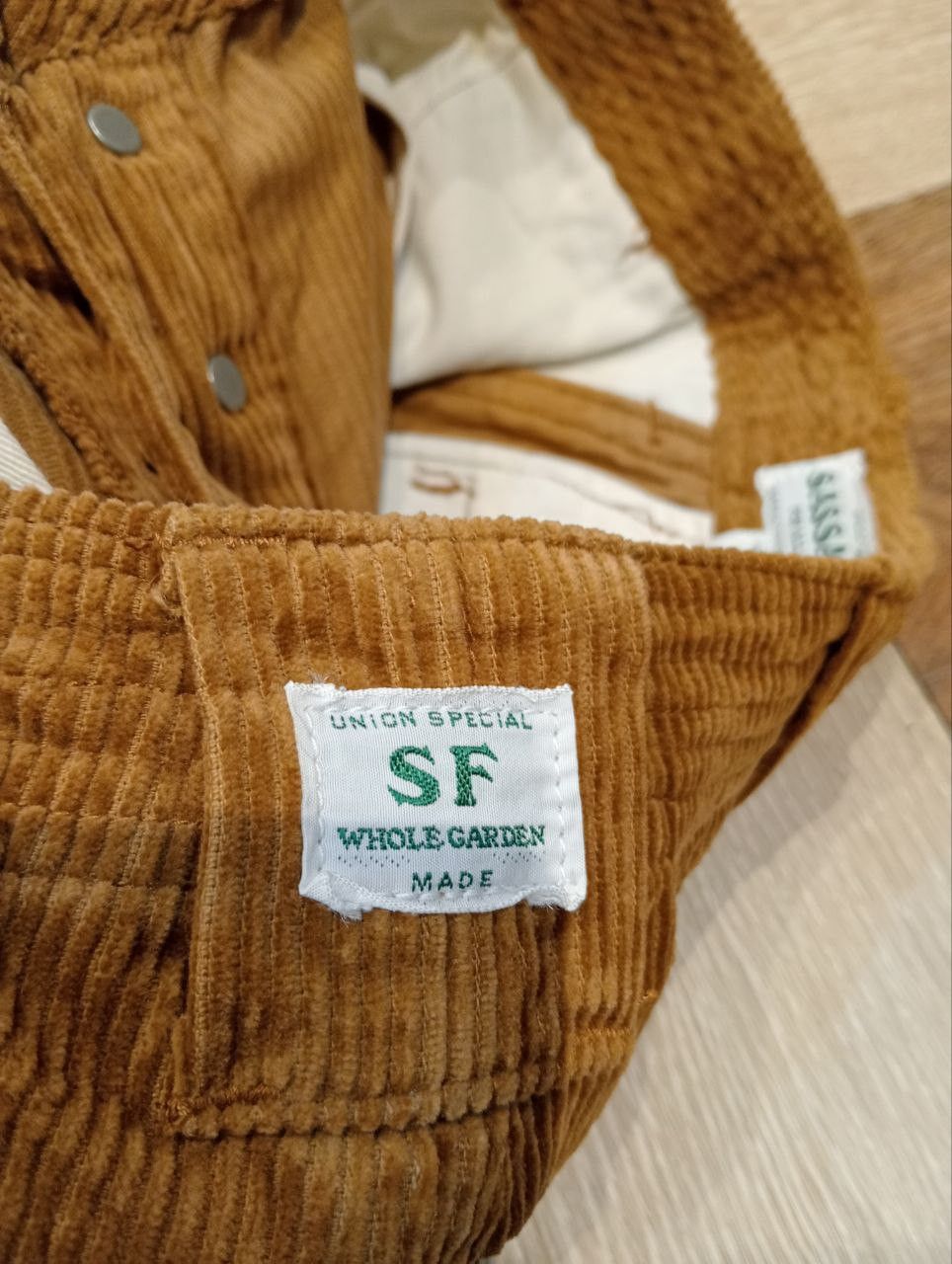 Sassafras JAPANESE SASSAFRAS WIDE BAGGY CORDUROY PANTS Size US 35 - 11 Thumbnail