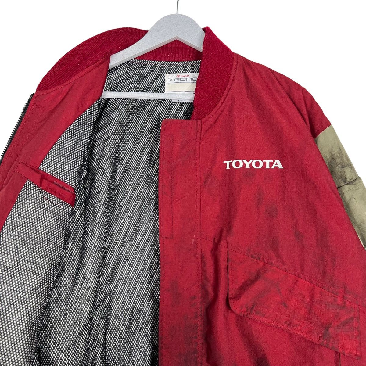 Gear for Sports × Sports Specialties 🔥 TOYOTA TECNO OILED BOMBER JACKET Size US M / EU 48-50 / 2 - 10 Thumbnail