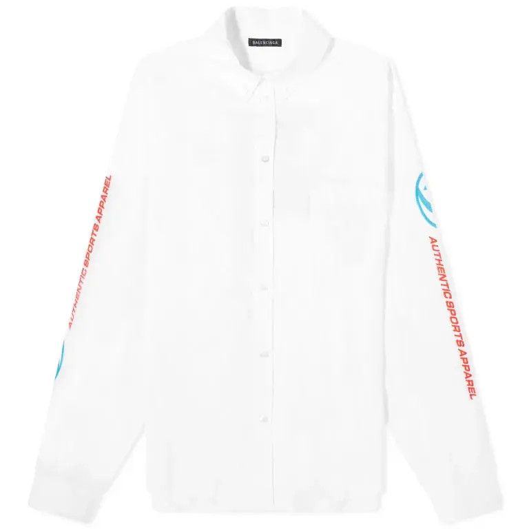 Balenciaga Balenciaga Norm Fit Hawaiian Shirt | Grailed