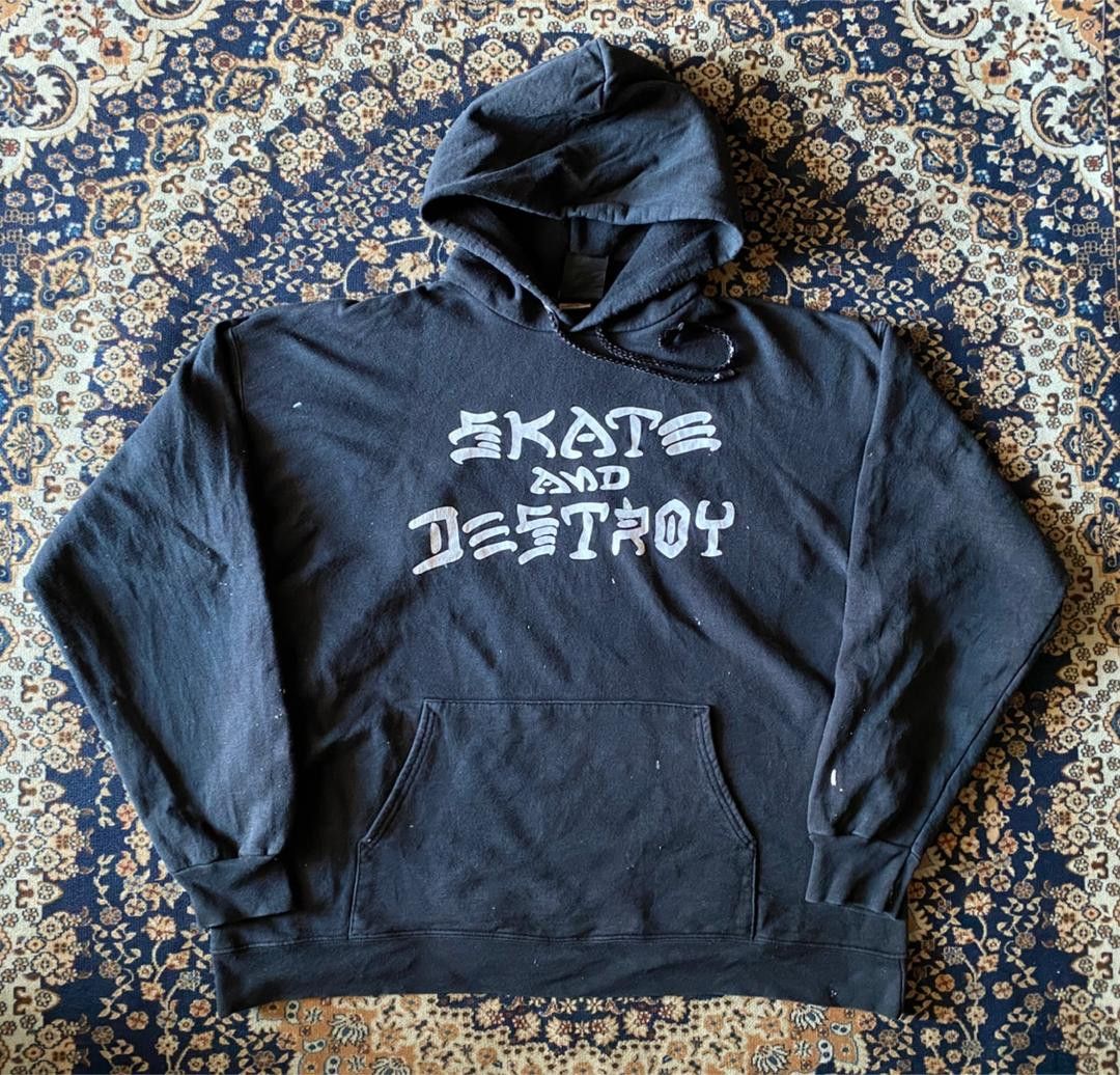 Thrasher Magazine Skate Anda Destroy Hoodies