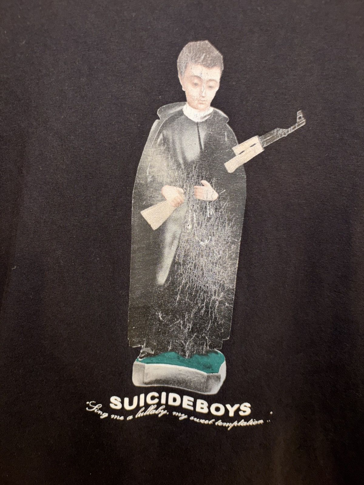 G59 Records Suicide Boys Sing Me A Lullaby Black Tee Shirt Large Size US L / EU 52-54 / 3 - 2 Thumbnail